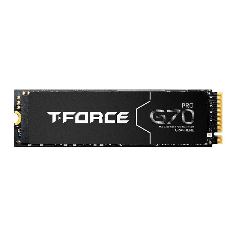 SSD Team Group G70 PRO, 2TB, M.2 2280, PCIe NVMe, Leitura 7400MB/s, Gravacao 6800MB/s, TM8FFH002T0C129