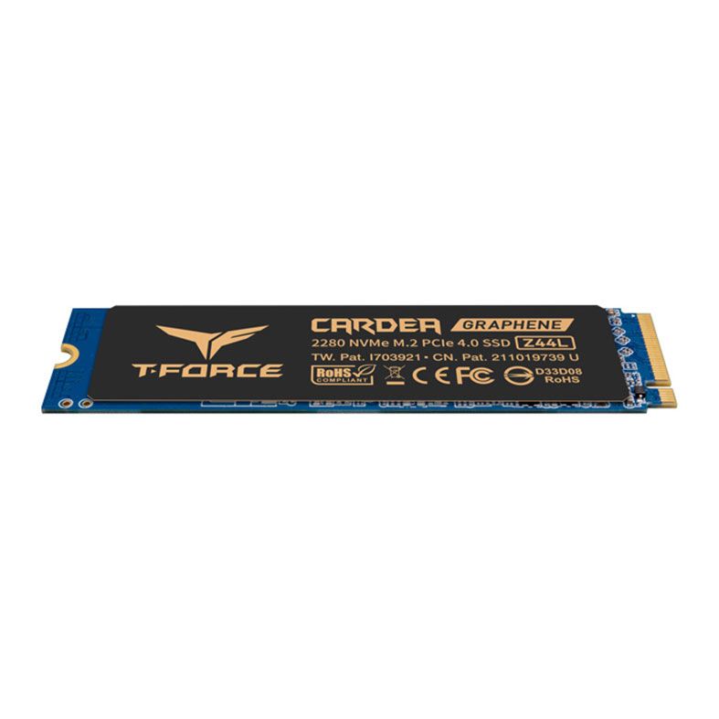 SSD Team Group Cardea Z44L, 1TB, M.2 2280, PCIe NVMe, Leitura 3500 MB/s, Gravacao 3000 MB/s, TM8FPL001T0C127