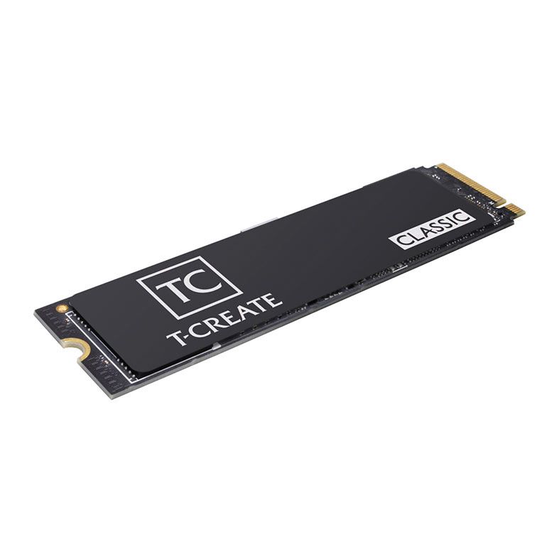 SSD Team Group T-Create Classic, 2TB, M.2 2280, PCIe NVMe, Leitura 7400MB/s, Gravacao 6400MB/s, TM8FPM002T0C329