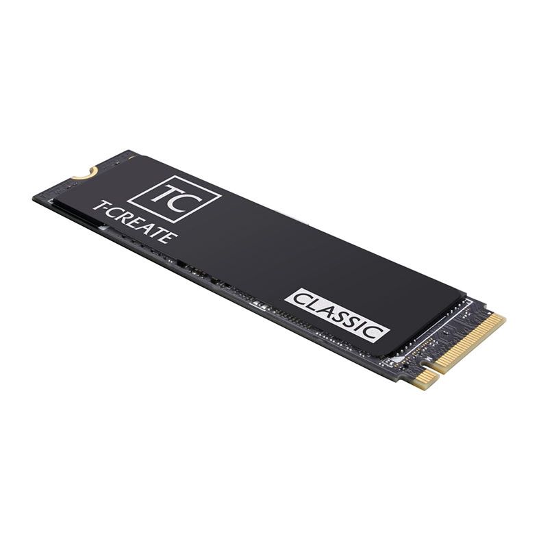 SSD Team Group T-Create Classic, 2TB, M.2 2280, PCIe NVMe, Leitura 7400MB/s, Gravacao 6400MB/s, TM8FPM002T0C329