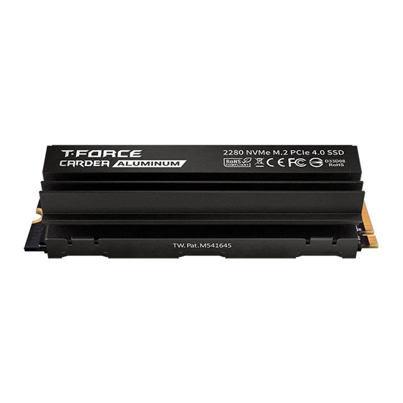 SSD Team Group T-Force Cardea A440 Pro, 4TB, M.2 2280, PCIe NVMe, Leitura 7400 MB/s, Gravacao 7000 MB/s, TM8FPR004T0C128