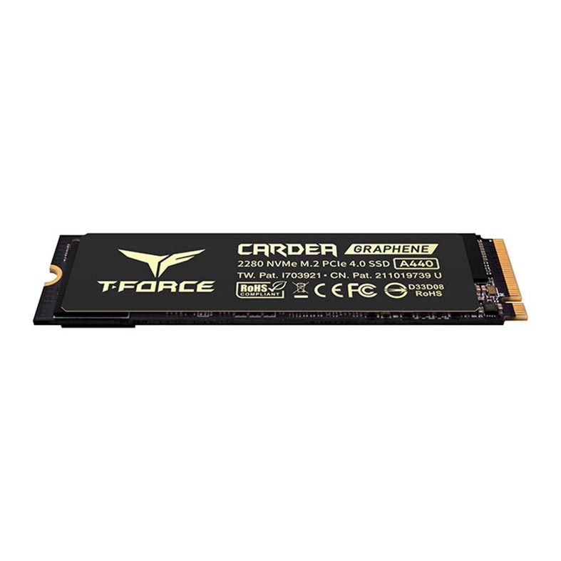 SSD Team Group T-Force Cardea A440 1TB M.2 PCIe NVMe Gen4x4, Leitura 7000 MB/s, Gravacao 5500 MB/s, TM8FPZ001T0C327