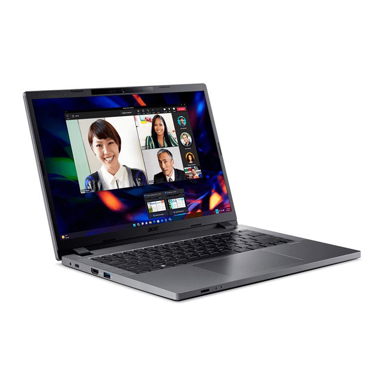 Notebook Acer TravelMate, 14 Pol, WUXGA, Intel Core i5-1335U, 8GB DDR4, SSD 512GB, Cinza, TMP214-55-59VU