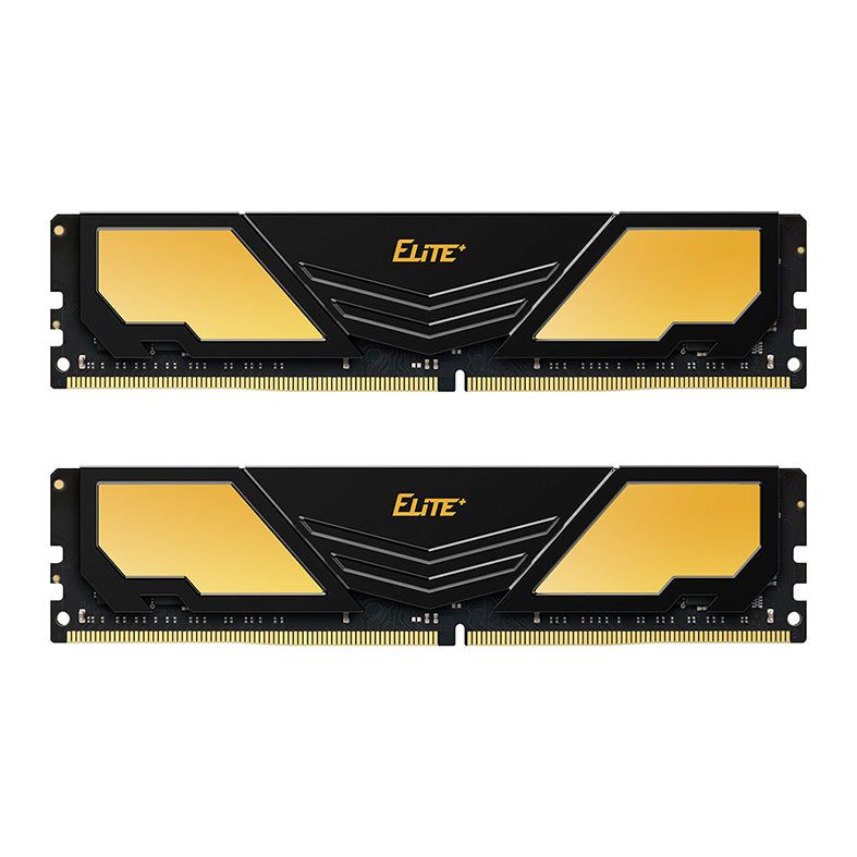 Memoria Team Group T-Force Elite Plus, 16GB (2x8GB), DDR4, 3200MHz, C22, Preto, TPD416G3200HC22DC01