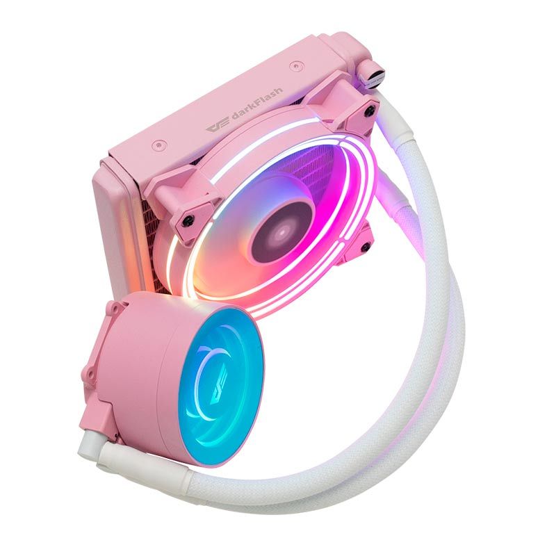 Water Cooler Aigo DarkFlash Symphony TR 120 RGB Rosa, TR-120-PINK