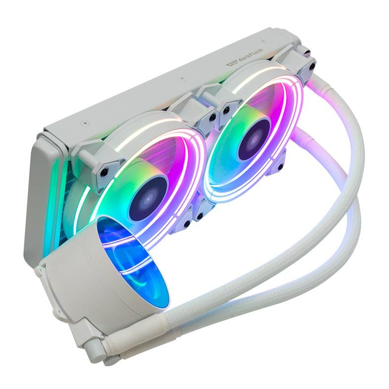 Water Cooler Aigo DarkFlash Symphony TR 240 RGB Branco, TR-240 WHITE