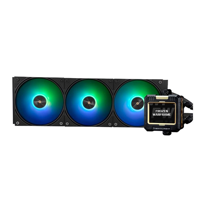 Water Cooler Thermalright Frozen Warframe 360, ARGB, 360mm, Preto, TR-FW-360-BK-ARGB