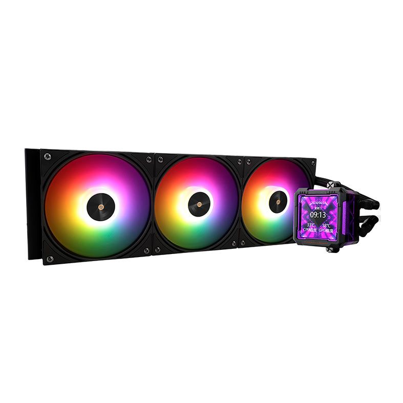 Water Cooler Thermalright Frozen Warframe Pro 360, ARGB, 360mm, Preto, TR-FWP-360-BK-ARGB