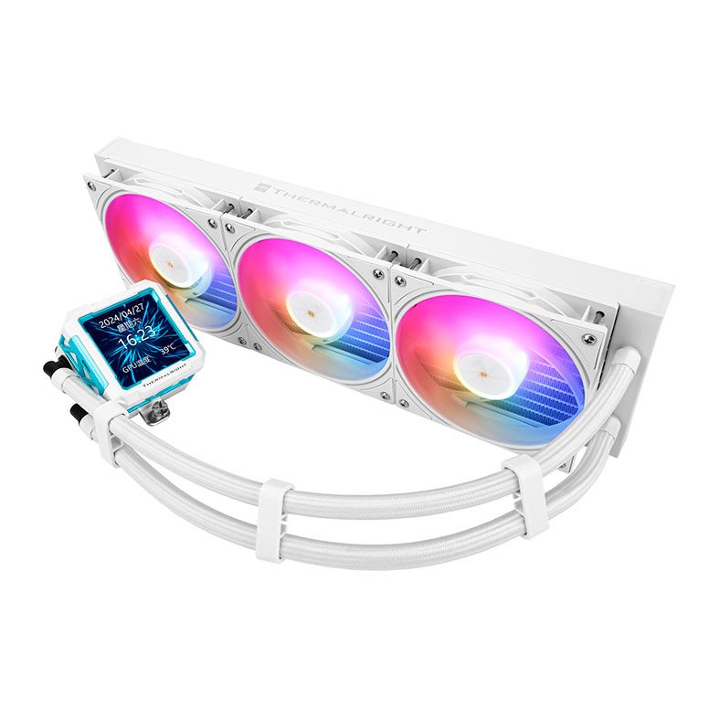 Water Cooler Thermalright Frozen Warframe Pro 360, ARGB, 360mm, Branco, TR-FWP-360-WH-ARGB