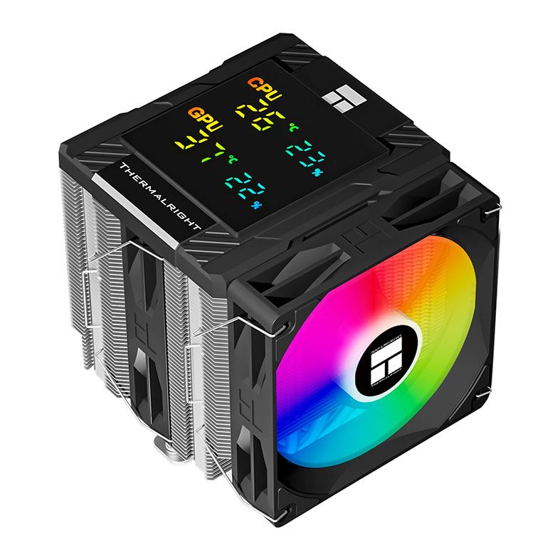 Cooler para Processador Thermalright Peerless Assassin 120 Digital, ARGB, 2x120mm, Preto, TR-PA-120-DIG-BK-ARGB
