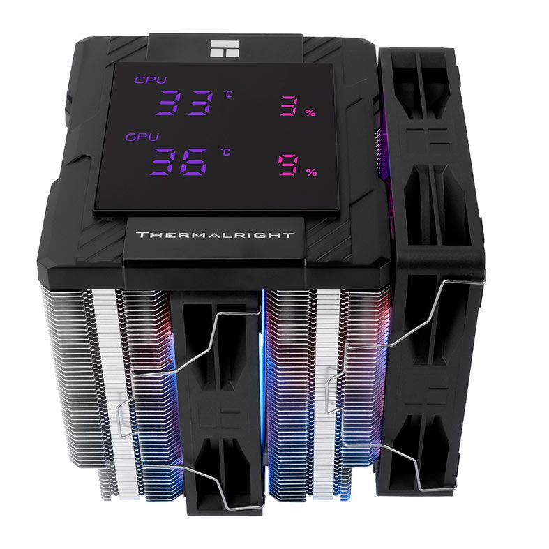 Cooler para Processador Thermalright Peerless Assassin 120 Digital, ARGB, 2x120mm, Preto, TR-PA-120-DIG-BK-ARGB