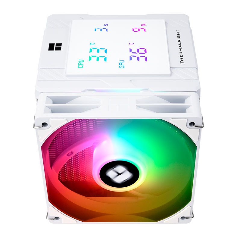 Cooler para Processador Thermalright Peerless Assassin 120 Digital, ARGB, 2x120mm, Branco, TR-PA-120-DIG-WH-ARGB