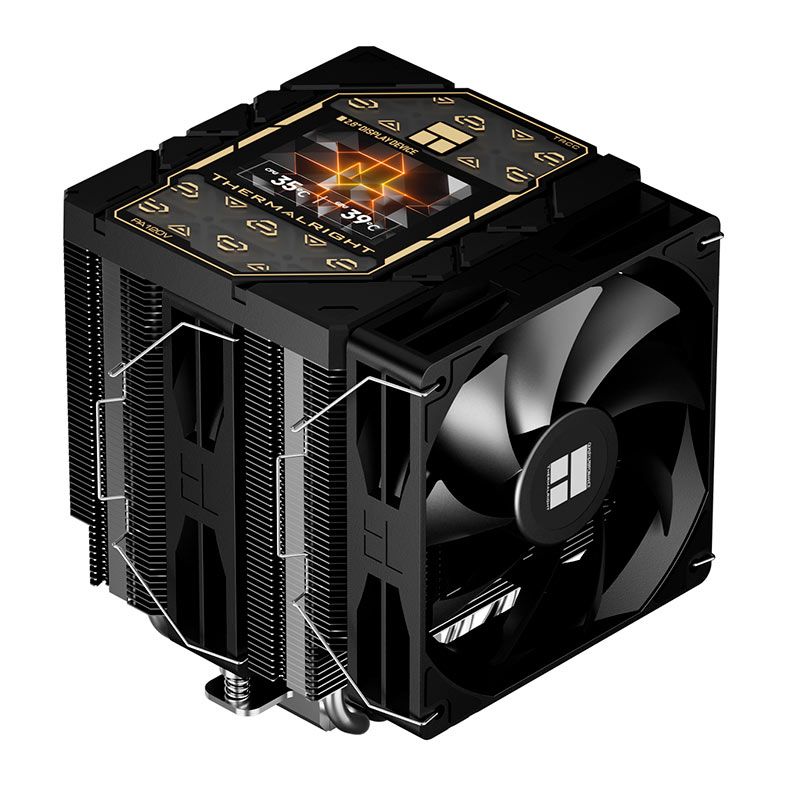 Cooler para Processador Thermalright Peerless Assassin 120 Vision, 2x120mm, Preto, TR-PA-120-VISION-BK