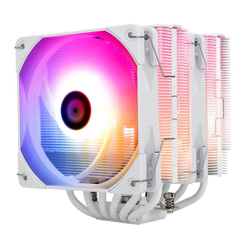 Cooler para Processador Thermalright Peerless Assassin 120, ARGB, 2x120mm, Branco, TR-PA-120-WH-ARGB