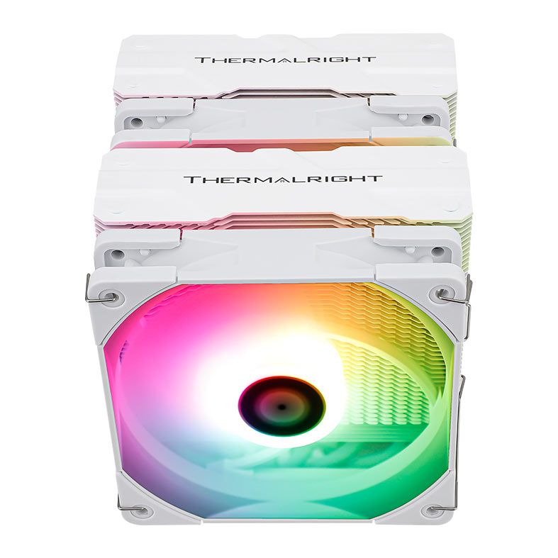 Cooler para Processador Thermalright Peerless Assassin 120, ARGB, 2x120mm, Branco, TR-PA-120-WH-ARGB