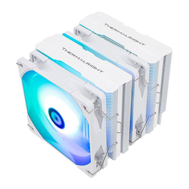Cooler para Processador Thermalright Peerless Assassin 120, ARGB, 2x120mm, Branco, TR-PA-120-WH-ARGB