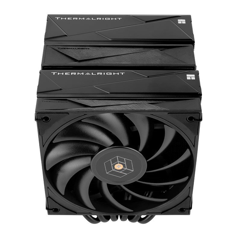OPENBOX Cooler para Processador Thermalright Royal Knight 120, 2x120mm, Preto, TR-RK-120-FBK