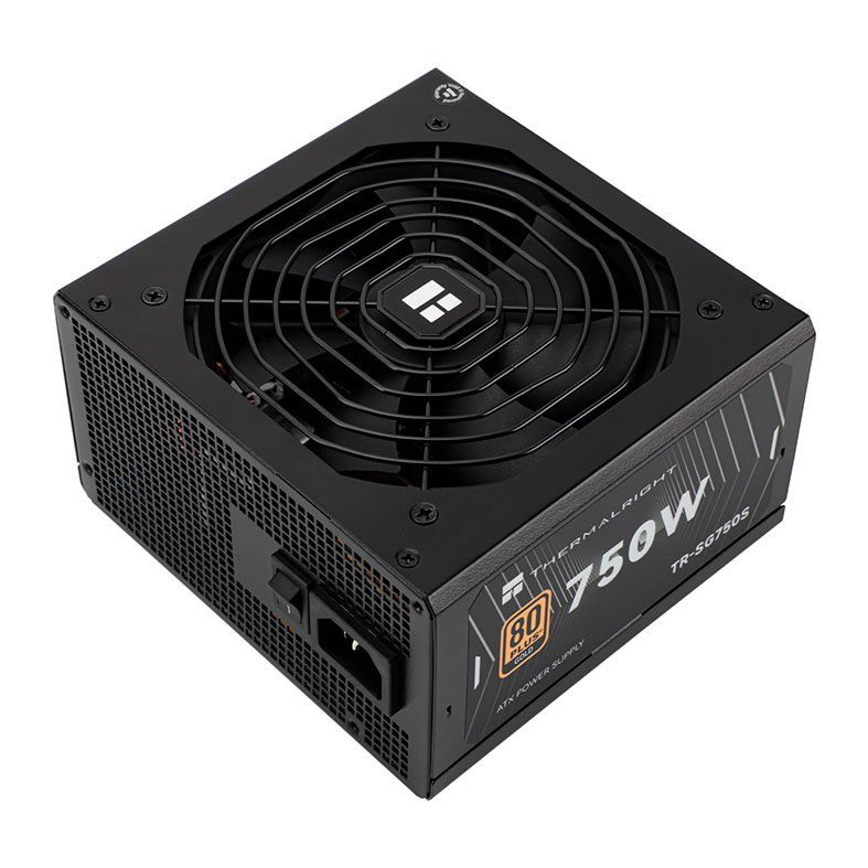 Fonte Thermalright SG-750S, 750W, ATX 3.1, PCIe 5.1, 80 Plus Gold, Preto, TR-SG750S