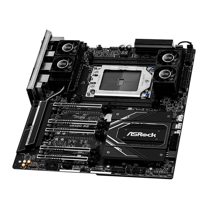 Placa Mae AsRock TRX50 WS, DDR5, Socket AMD sTR5, E-ATX, Chipset AMD TRX50, TRX50-WS