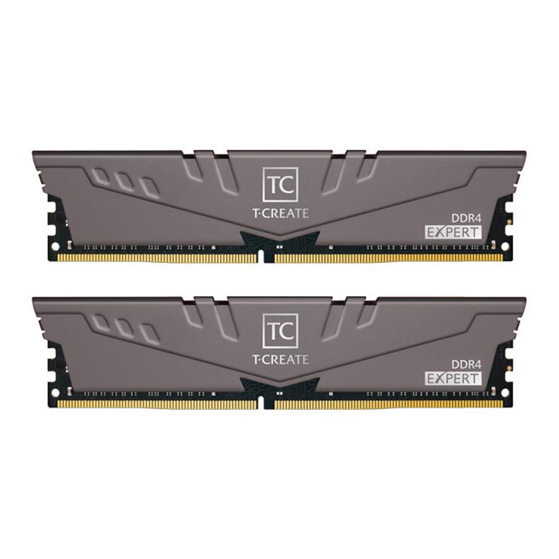 Memoria Team Group T-Create Expert, 16GB (2x8GB), DDR4, 3200MHz, C16, Cinza, TTCED416G3200HC16FDC01