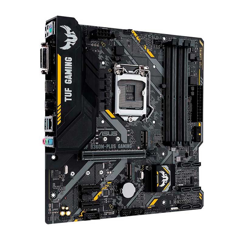 Placa Mae Asus TUF B360M-PLUS GAMING/BR DDR4 Socket LGA1151 Chipset Intel B360