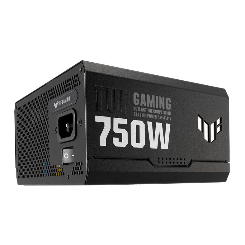 Fonte Asus TUF Gaming, 750W, Full Modular, 80 Plus Gold, Preto, TUF-GAMING-750G