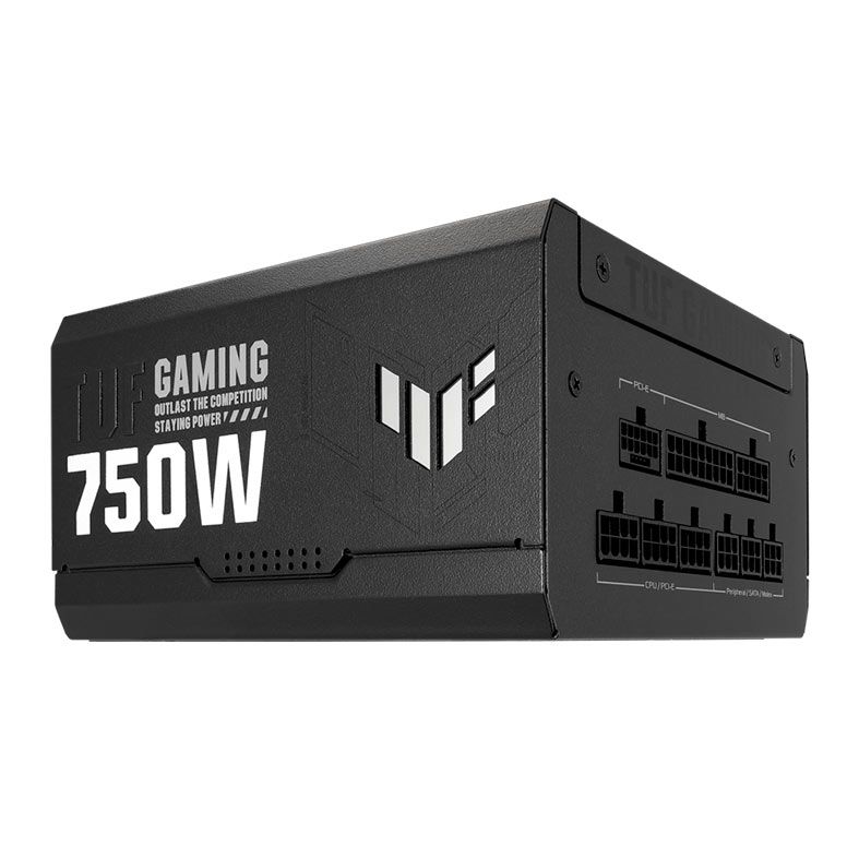 Fonte Asus TUF Gaming, 750W, Full Modular, 80 Plus Gold, Preto, TUF-GAMING-750G