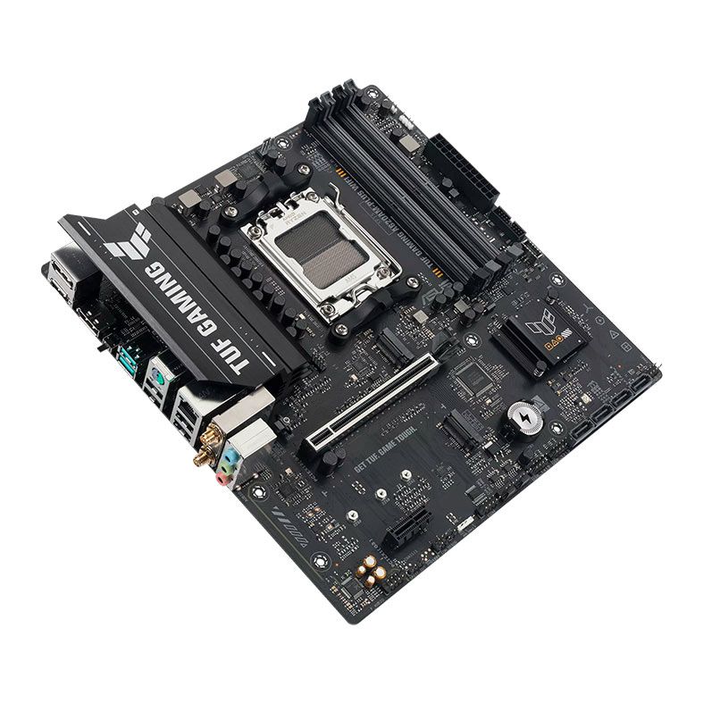 Placa Mae Asus TUF Gaming A620AM-Plus W-fi, DDR5, M-ATX, Chipset AMD A620A, TUF-GAMING-A620AM-PLUS-WIFI