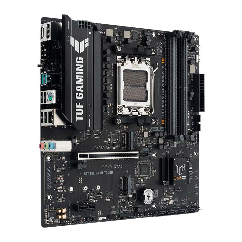 Placa Mae Asus TUF Gaming A620AM-Plus, DDR5, Socket AMD AM5, M-ATX, Chipset AMD A620A, TUF-GAMING-A620AM-PLUS