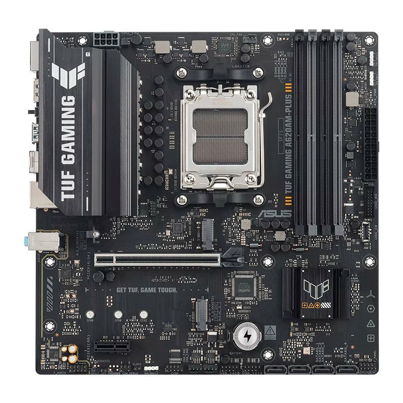 Placa Mae Asus TUF Gaming A620AM-Plus, DDR5, Socket AMD AM5, M-ATX, Chipset AMD A620A, TUF-GAMING-A620AM-PLUS