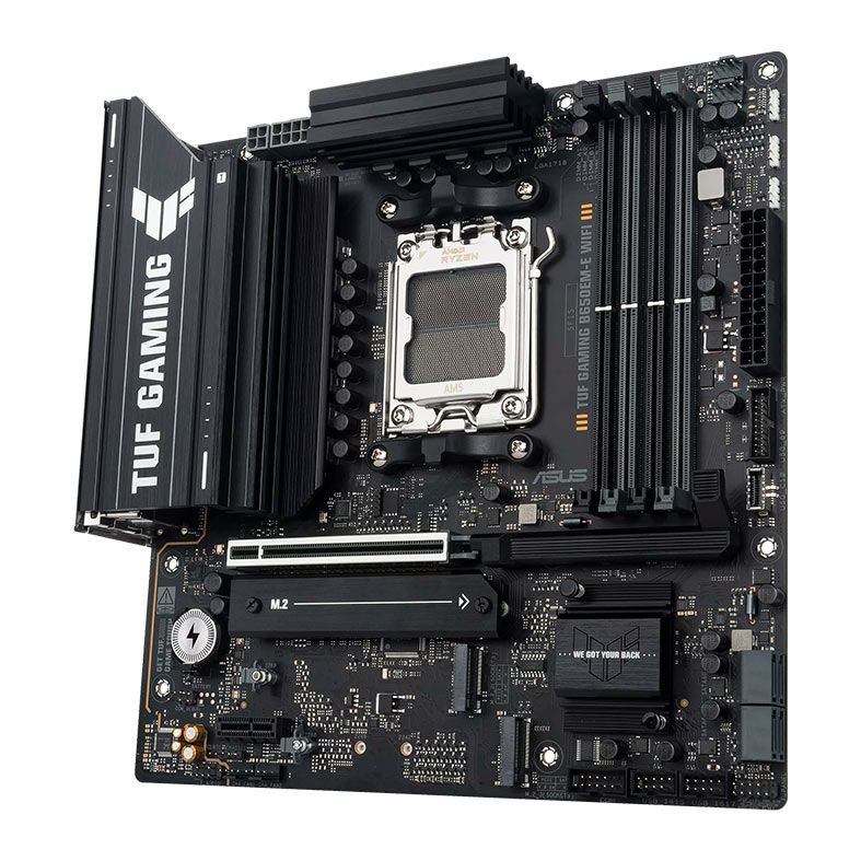 Placa Mae Asus TUF Gaming B650EM-E Wi-Fi, DDR5, Socket AMD AM5, M-ATX, Chipset AMD B650, TUF-GAMING-B650EM-E-WIFI