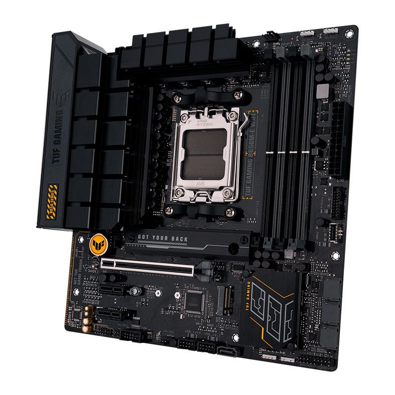 Placa Mae Asus Tuf Gaming B650M-E WIFI, DDR5, Socket AMD AM5, M-ATX, Chipset AMD B650, TUF-GAMING-B650M-E-WIFI