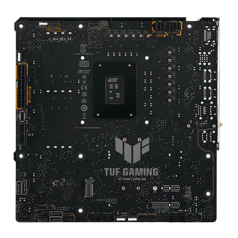 Placa Mae Asus Tuf Gaming B760M-BTF WIFI, DDR5, Socket LGA 1700, M-ATX, Chipset Intel B760, TUF-GAMING-B760M-BTF-WIFI