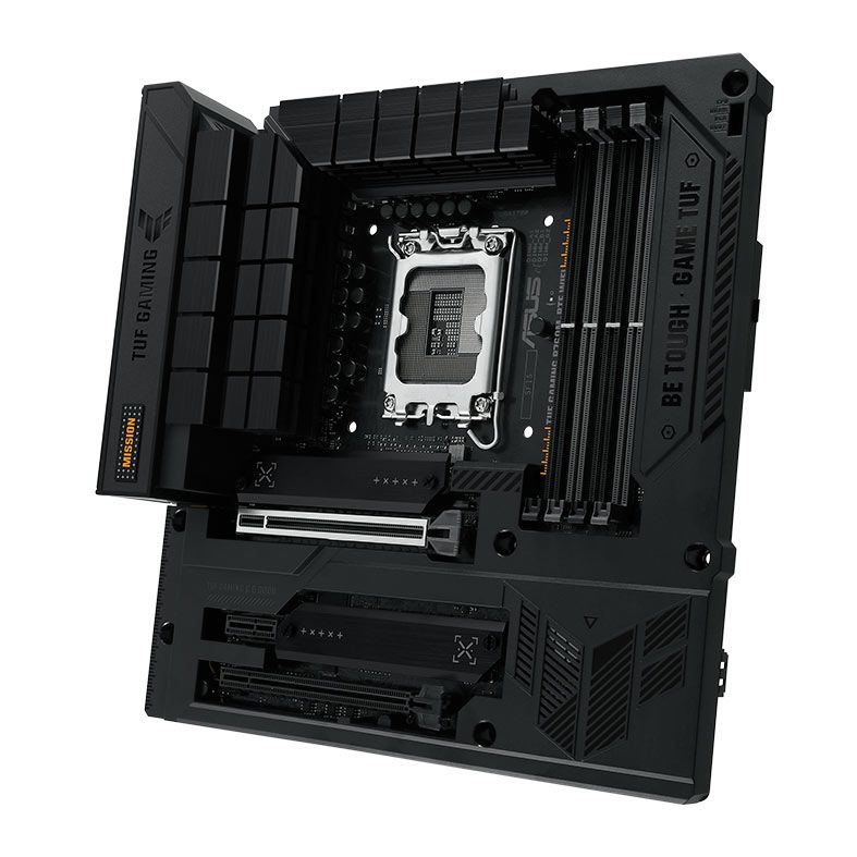 Placa Mae Asus Tuf Gaming B760M-BTF WIFI, DDR5, Socket LGA 1700, M-ATX, Chipset Intel B760, TUF-GAMING-B760M-BTF-WIFI