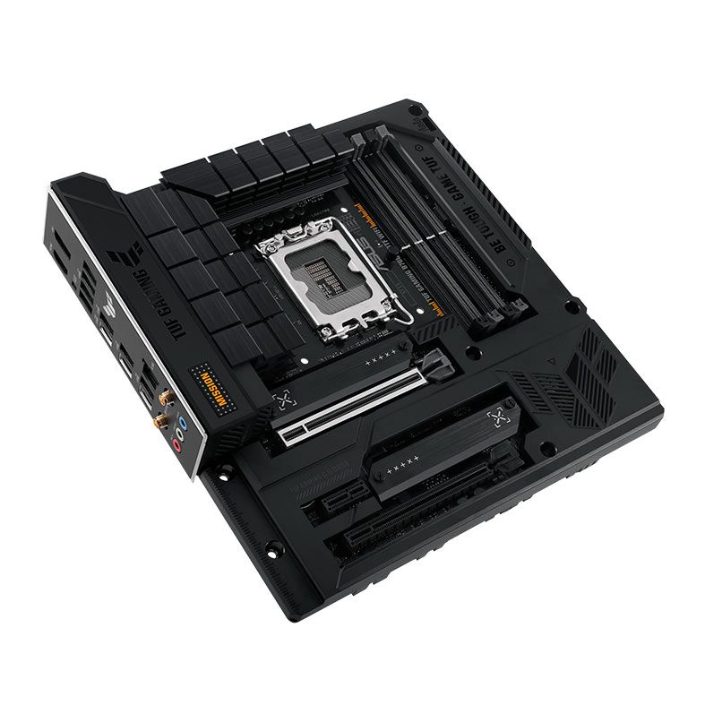 Placa Mae Asus Tuf Gaming B760M-BTF WIFI, DDR5, Socket LGA 1700, M-ATX, Chipset Intel B760, TUF-GAMING-B760M-BTF-WIFI