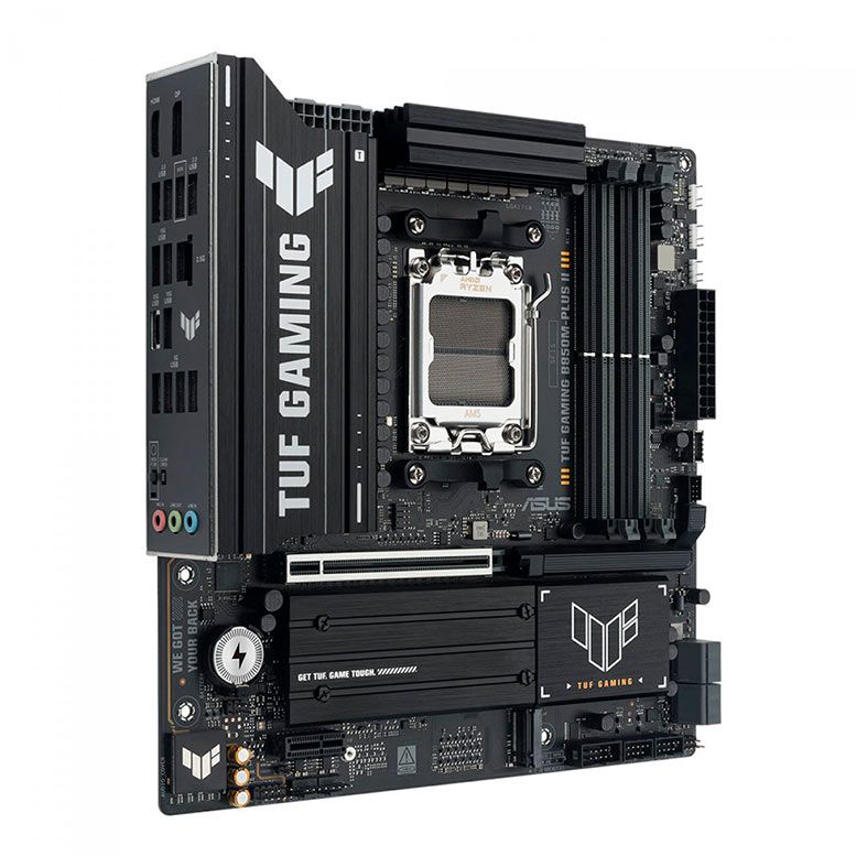 Placa Mae Asus TUF Gaming B850M PLUS II, DDR5, Socket AMD AM5, M-ATX, Chipset AMD B850, TUF-GAMING-B850M-PLUS-II