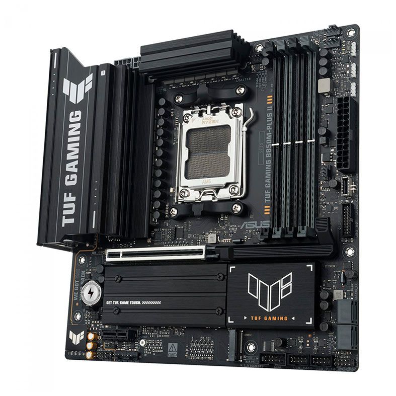 Placa Mae Asus TUF Gaming B850M PLUS II, DDR5, Socket AMD AM5, M-ATX, Chipset AMD B850, TUF-GAMING-B850M-PLUS-II