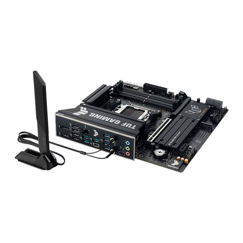 Placa Mae Asus TUF Gaming B850M-Plus Wifi7, DDR5, Socket AMD AM5, M-ATX, Chipset AMD B850, TUF-GAMING-B850M-PLUS-WIFI7