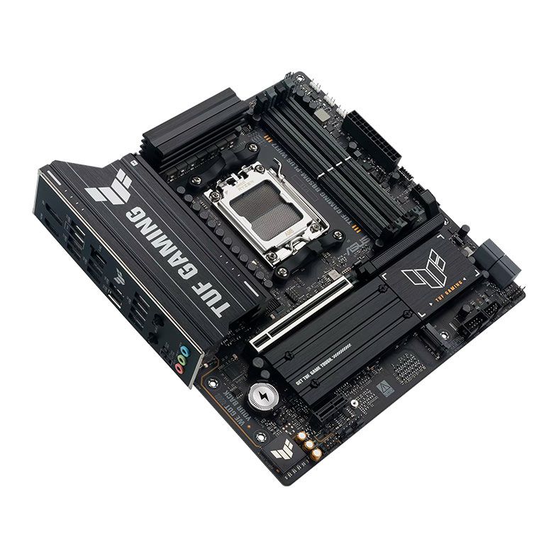 Placa Mae Asus TUF Gaming B850M-Plus Wifi7, DDR5, Socket AMD AM5, M-ATX, Chipset AMD B850, TUF-GAMING-B850M-PLUS-WIFI7