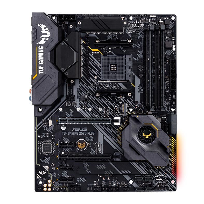 Placa Mae Asus TUF Gaming X570-Plus DDR4 Socket AM4 Chipset AMD