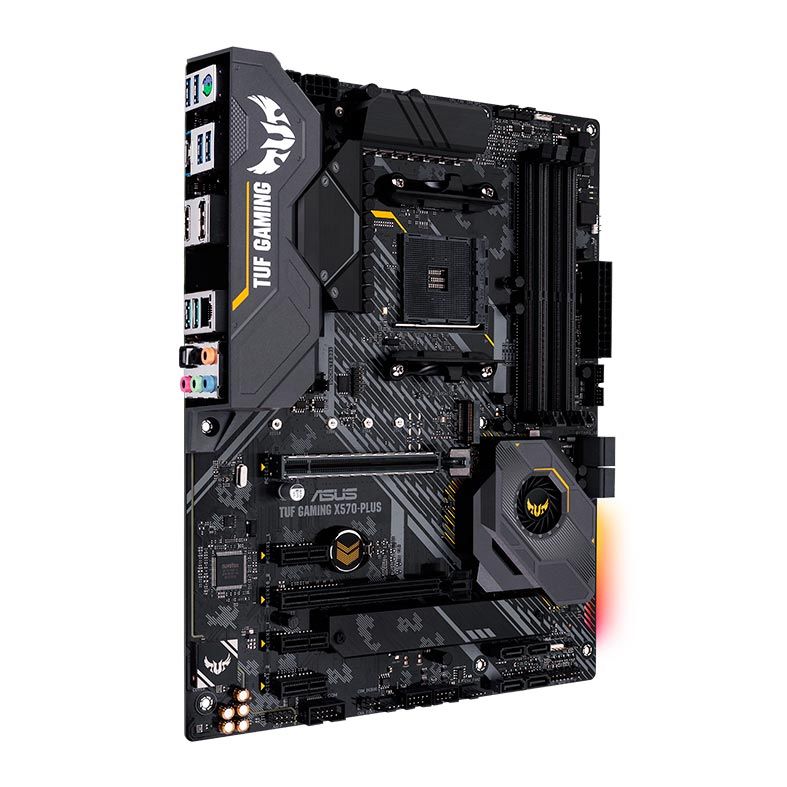 Placa Mae Asus TUF Gaming X570-Plus DDR4 Socket AM4 Chipset AMD X570