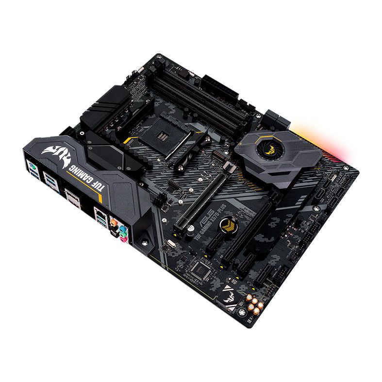 Placa Mae Asus TUF GAMING X570-PLUS/BR DDR4 Socket AM4 Chipset AMD X570