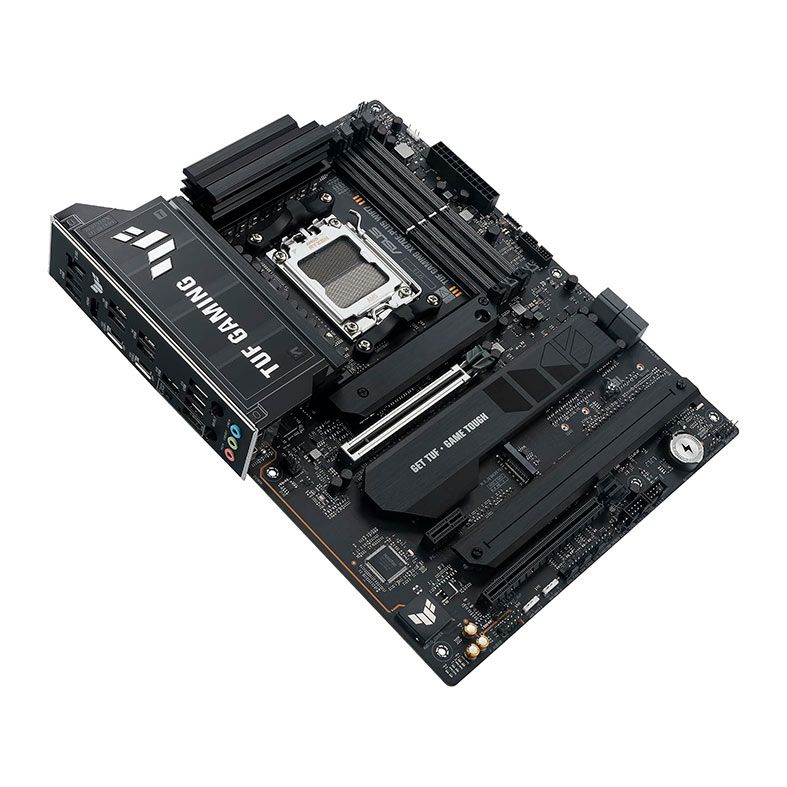 Placa Mae Asus TUF Gaming X870E Plus WIFI7, DDR5, Socket AMD AM5, ATX, Chipset AMD X870E, TUF-GAMING-X870E-PLUS-WIFI7