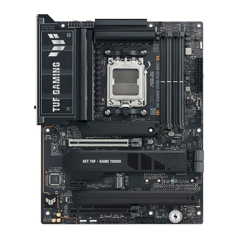 Placa Mae Asus TUF Gaming X870E Plus WIFI7, DDR5, Socket AMD AM5, ATX, Chipset AMD X870E, TUF-GAMING-X870E-PLUS-WIFI7