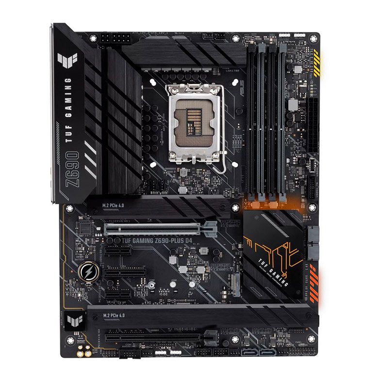 Placa Mae Asus TUF Gaming Z690-PLUS D4, DDR4, Socket LGA1700, ATX, Chipset Intel Z690, TUF GAMING Z690-PLUS D4