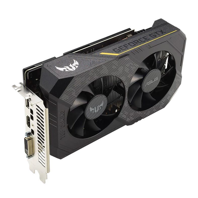 Placa de Video Asus GeForce GTX 1650 TUF Gaming, 4GB, GDDR6, 128-bit, TUF-GTX1650-4GD6-P-V2-GAMING