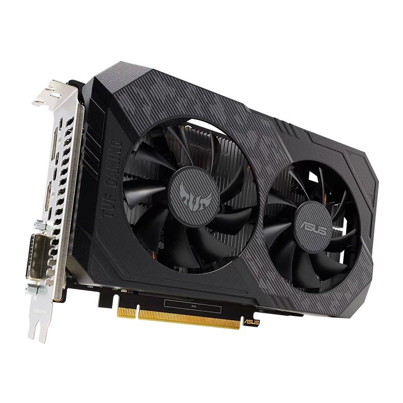 Placa de Video Asus GeForce GTX 1650 TUF Gaming, 4GB, GDDR6, 128-bit, TUF-GTX1650-4GD6-P-V2-GAMING