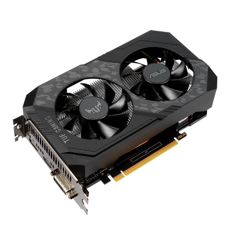 Placa de Video Asus GeForce GTX 1650 4GB GDDR6 OC TUF Gaming 128-bit, TUF-GTX1650-O4GD6-GAMING