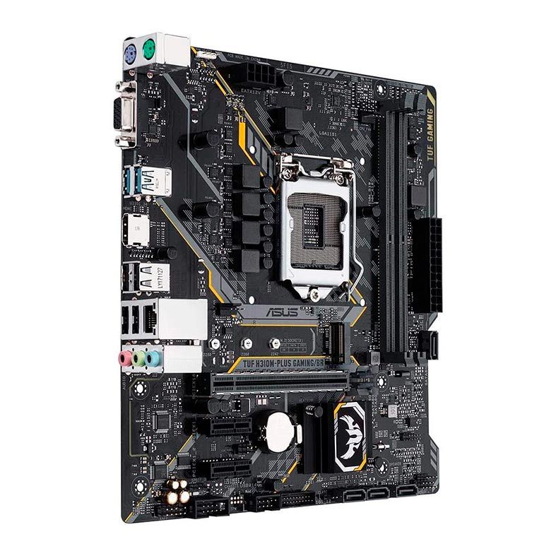 Placa Mae Asus TUF H310M-PLUS GAMING/BR DDR4 Socket LGA1151 Chipset Intel H310