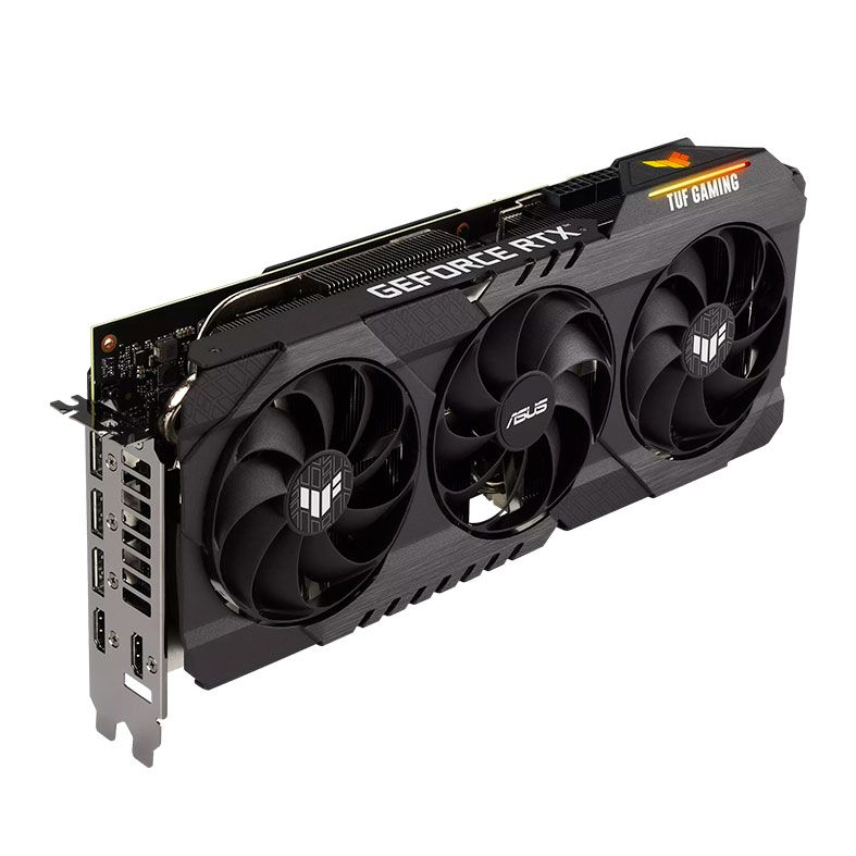 メンテ済ASUS TUF Gaming GeForce RTX3080 10GB Placa de Video Asus GeForce RTX 3080 TUF Gaming, LHR, 10GB, GDDR6X